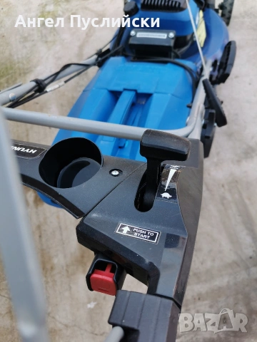 Hyundai косачка 196 кубика с валяк, снимка 3 - Градинска техника - 54058922