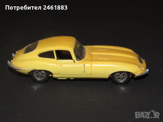 1/43 KDN/Norev Чехословакия Jaguar Е-Type № 156 соц, снимка 3 - Колекции - 50058160