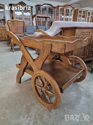 Масивна Количка за Сервиране внос от ГЕРМАНИЯ! , снимка 2 - Други - 53519911