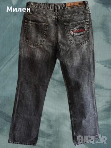 Diesel мъжки дънки W33 – оригинални, запазени, дизайнерски!, снимка 4 - Дънки - 51423822