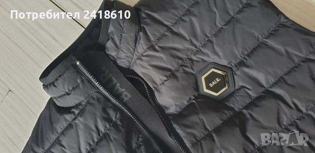 BALR. Down Vest Mens Size L / XL НОВО ! ОРИГИНАЛ Мъжки Пухен Елек!, снимка 8 - Якета - 51609765