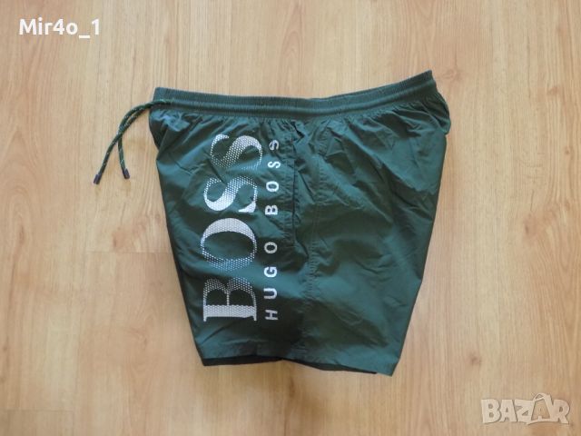 Къси панталони hugo boss шорти гащета бански плажни екип оригинал мъжки L, снимка 3 - Спортни дрехи, екипи - 46352571