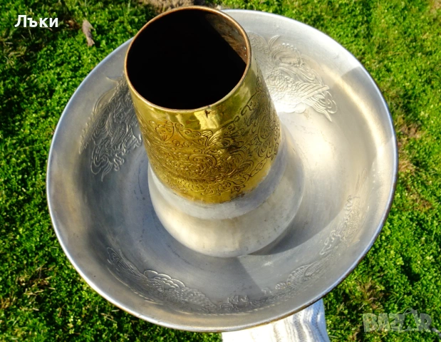 Китайско бронзово барбекю,тенджера на дървени въглища. , снимка 14 - Антикварни и старинни предмети - 53773424