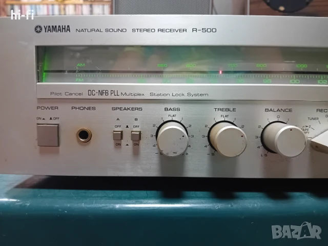 Ресийвър yamaha r 500, снимка 2 - Ресийвъри, усилватели, смесителни пултове - 51311875