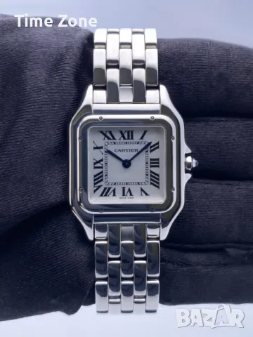 Cartier Panthere De Cartier 30mm x 23mm Steel & Yellow Gold White Dial Дамски Различни Варианти, снимка 2 - Дамски - 47990608