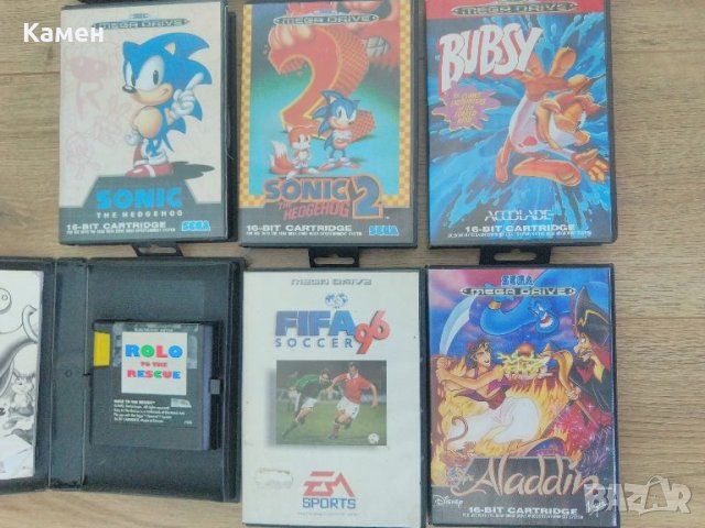 Sega Mega Drive - оригинални игри, снимка 2 - Други игри и конзоли - 46396983