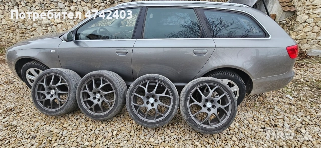 ДЖАНТИ С ГУМИ ЗА AUDI A6 C6, снимка 4 - Гуми и джанти - 53566826