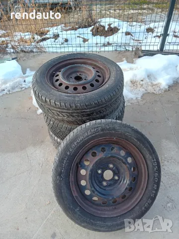 Железни джанти 15" 4x100 54.1 Toyota, снимка 1 - Гуми и джанти - 48755676