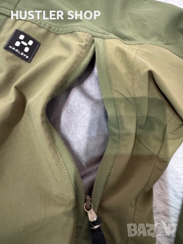 Мъжко яке HAGLOFS WINDSTOPPER. Размер М, снимка 4 - Якета - 53997189
