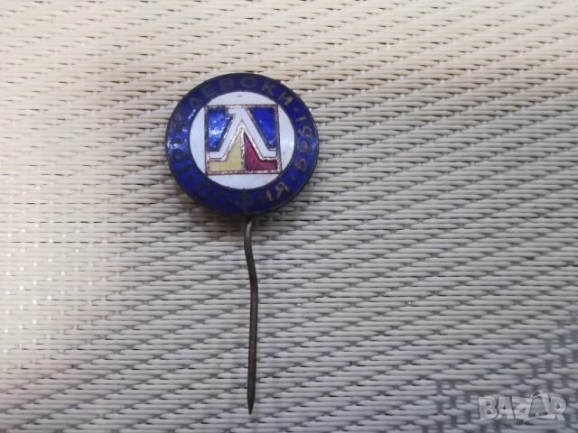  ЗНАЧКА-ЕМАЙЛБРОНЗ Ф.К.ЛЕВСКИ