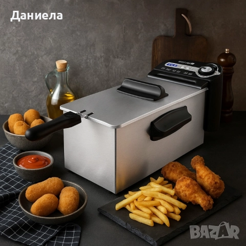 Фритюрник Taurus Professional 4 - 2200W, 4L, снимка 2 - Фритюрници - 51679762