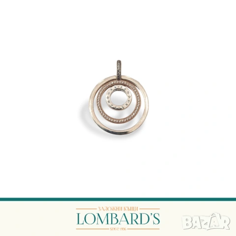 Сребърно колие Pandora, N: 74936, снимка 2 - Колиета, медальони, синджири - 54213895