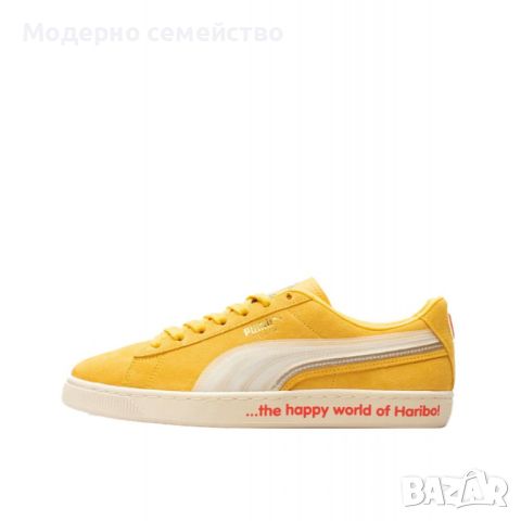 Мъжки кецове puma x haribo suede triplex shoes yellow, снимка 4 - Кецове - 46807058