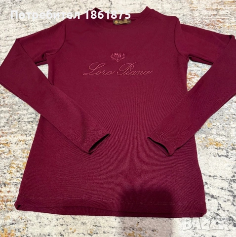 Дамска блуза Loro Piana, снимка 2 - Блузи с дълъг ръкав и пуловери - 53037426