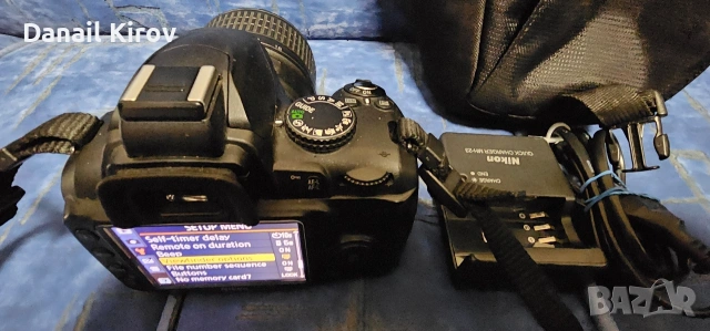 Nikon d3000, снимка 3 - Фотоапарати - 53512074
