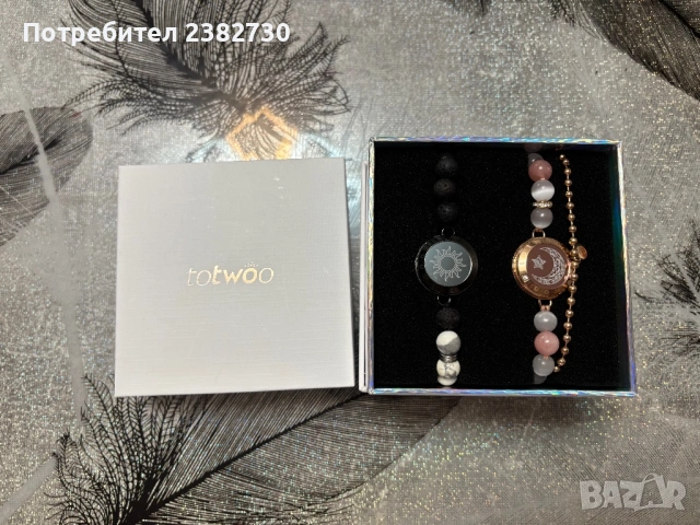 Гривни за влюбени totwoo Sun & Moon, снимка 4 - Бижутерийни комплекти - 53893093