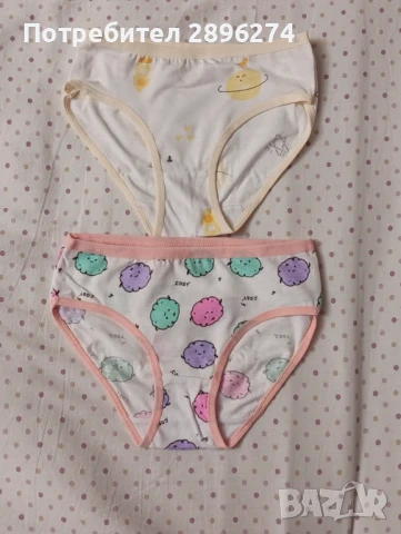  Детско бельо за момиченца , 4-5 г., снимка 7 - Детско бельо и бански  - 50754856