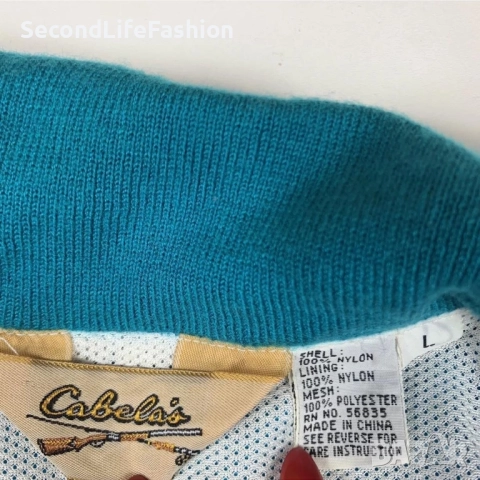 Cabela’s мъжко бомбър яке размер L винтидж, снимка 3 - Якета - 52496177