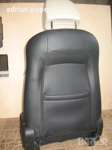 кожен  бял салон MAZDA 6 2016 г, снимка 4 - Части - 53492491