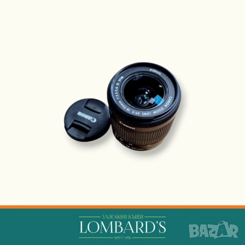Обектив Canon Efs 18-55mm, N: 44143017ⓕ, снимка 2 - Обективи и филтри - 54279691