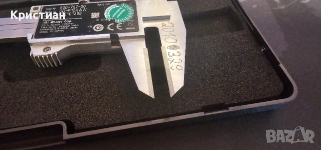 Mitutoyo CD-P15KWW Дигитален водоустойчив шублер твърдосплавни челюсти, снимка 4 - Шублери - 51644151