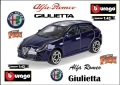 Alfa Romeo Giulietta Bburago - Мащаб 1:43, снимка 1