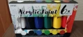 ПРОМОЦИЯ. Комплекти от 6 цвята акрилни бои., снимка 9