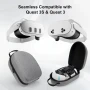 Твърд калъф за носене Dreaazhi, съвместим с Meta Quest 3S/Quest 3, аксесоари за VR, снимка 2