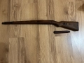 Приклад и полуложа за карабина Маузер 98к военно производство Mauser 98k, снимка 3