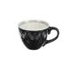  Чаша за кафе и чай, диамант, черна, 450мл, снимка 1 - Чаши - 45234237