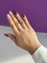 Красив дамски пръстен от неръждаема стомана тип пеперуда, снимка 1 - Пръстени - 45853121