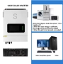 SUYEEGO SYGHB 10KW 48V - 220V хибриден соларен инвертор, снимка 3