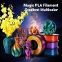 *НОВО* 3Цветен ПЛА Силк Филамент / Tricolor Silk PLA Filament FDM, снимка 2