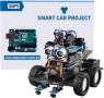 GeeekPi Smart Robot Car Kit Съвместим с Arduino IDE с UNO R3 Board, снимка 2