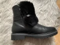 Кожени боти с пух, снимка 3