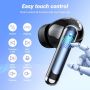 Нови Безжични Слушалки Bluetooth 5.3 с ENC Шумопотискане и LED Дисплей, снимка 7