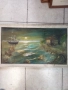 Стара Българска картина Море- Маринизъм , снимка 1