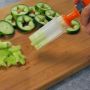 Уред за декоративно рязане на плодове и зеленчуци в различни форми P o p Chef, снимка 4