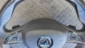 Оригинален кожен волан с пера и подгрев за Шкода/Skoda , снимка 2