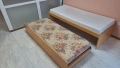 Легло "чекмедже" / легло 2 в 1 / двуетажно легло / двойно легло / две легла в едно с матраци, снимка 1