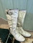 Елегантни дамски ботуши в бял цвят – №39, снимка 6