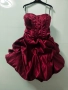 Тъмно червена рокля , снимка 1