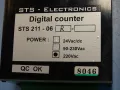 дигитален брояч STS 211-06R Digital Counter 220VAC, снимка 3