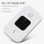 Рутер- бисквитка 4G LTE 150Mbps Преносим мобилен MiFi рутер със слот за SIM карта - 2100mAh, снимка 4