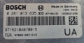 Компютър ECU Honda CR-V CRV 3 2.2 i-CTDi Хонда ЦР-В ЦРВ 2006г-2012г 0 281 013 635 0281013635, снимка 2