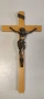 Дървен кръст разпятие Исус Христос#2, снимка 1