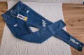 Дамски дънки Slim с накъсан ефект , снимка 7