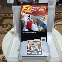 Nintendo 64, F1 pole position, кутия и книжка , снимка 3 - Игри за Nintendo - 45338688