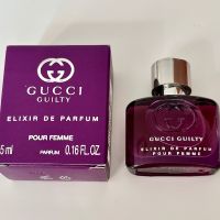 Промо цена Gucci Guilty Elixir De Parfum Pour Femme - миниатюра 5 мл, снимка 3 - Дамски парфюми - 45285028