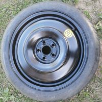 TOYOTA avensis corolla резервна гума с джанта тип патерица 5x100 Ф54.1мм , снимка 1 - Аксесоари и консумативи - 45227623